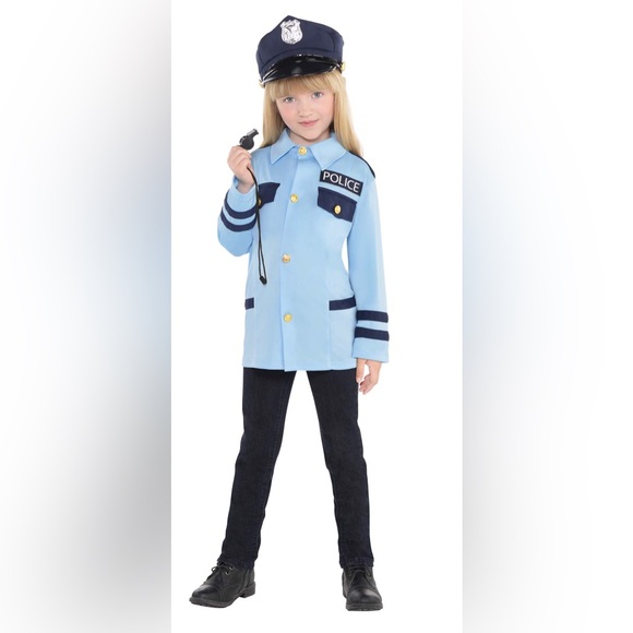 Child Police Officer Costume Kit - Picture 3 of 7